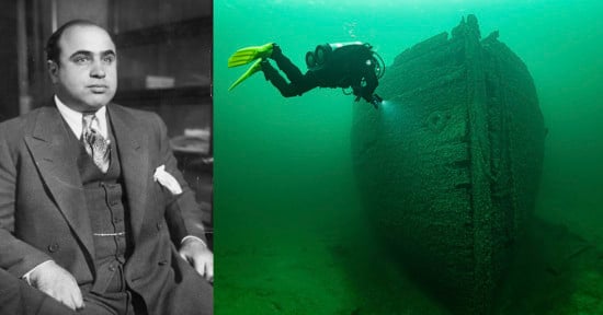 al capone and the sunken keuka