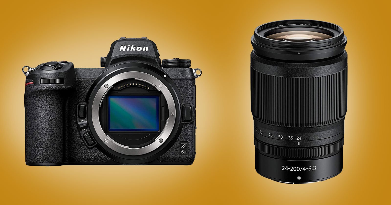 Camera and lens for main image